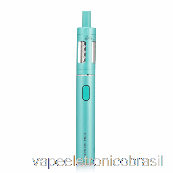 Vape Recarregável Innokin Endura T18-x Starter Kit Azul-petróleo